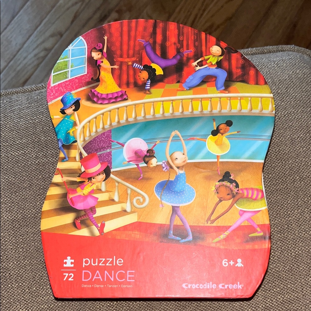 Crocodile Creek Dance Party Puzzle - 72 Pieces